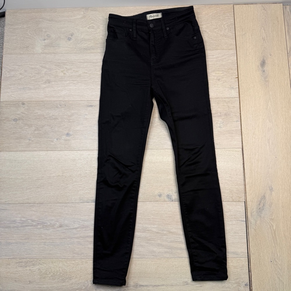 Madewell Curvy High Rise Women's Black Jeans